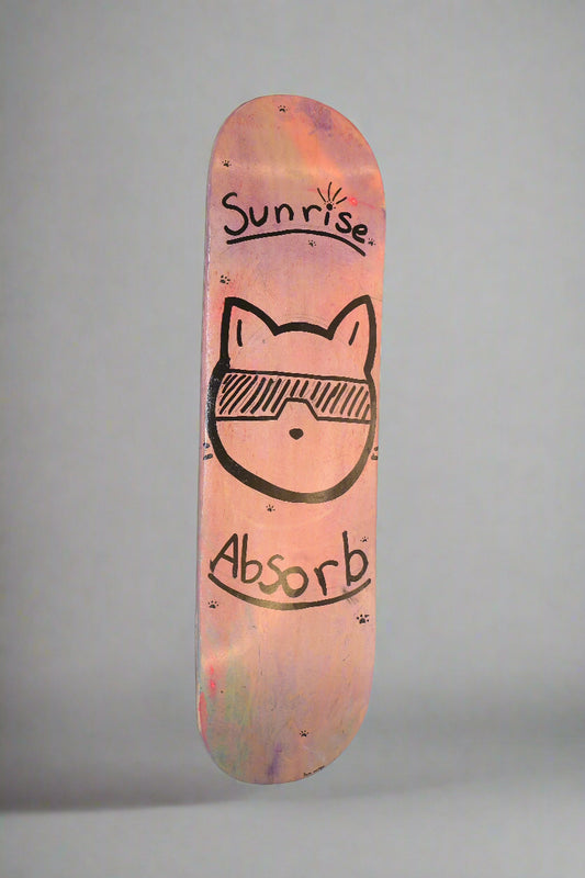 Sunrise Absorb Kool Kat Skateboard