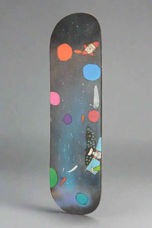 Outer space skateboard
