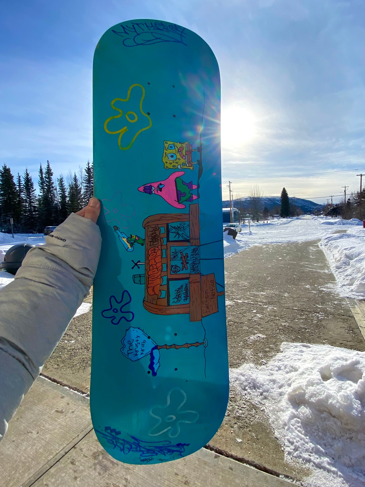 Alternative SpongeBob Skateboard